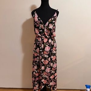 Hug Floral high to low dress